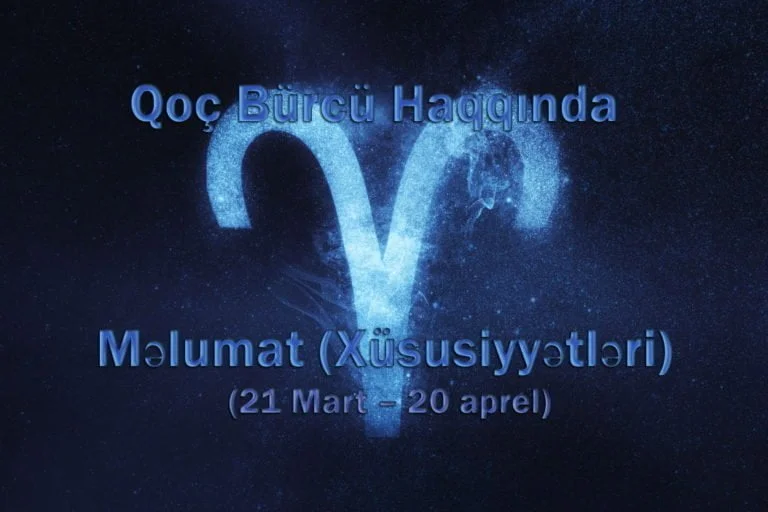 Ümumi qoç bürcü proqnozu
