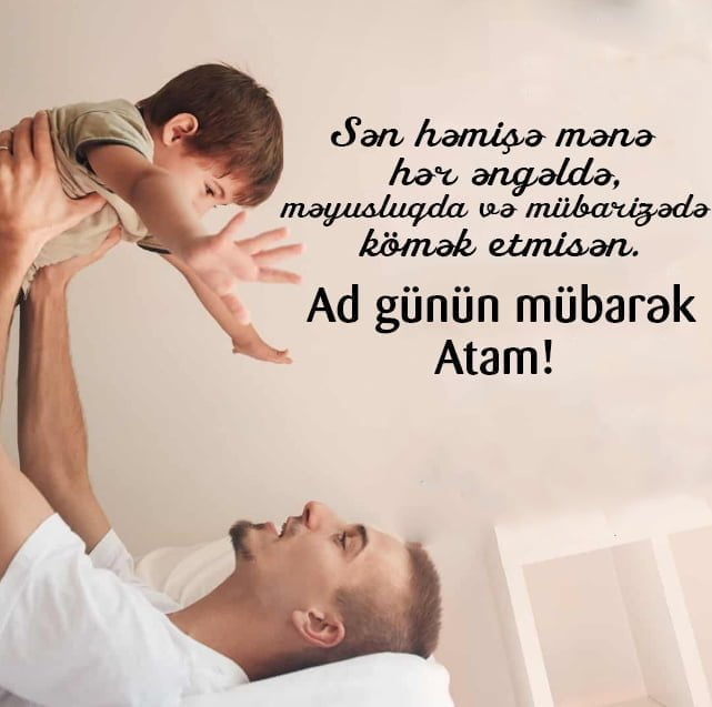 Atama təbrik və ad günü mesajları