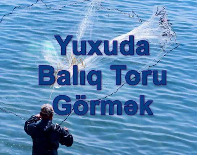 Yuxuda Balıq torunda balıq görmək, Yuxuda Balıq toru görmək, Balıq toru toplamaq 