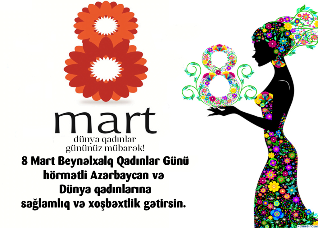 8 mart dunya qadinlar gununuz mubarek