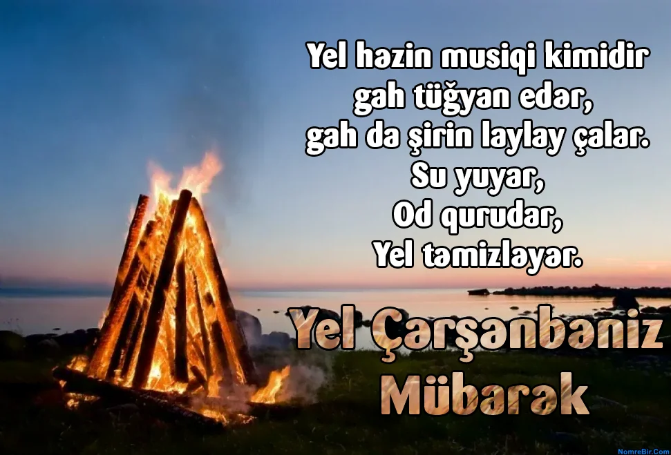 yel çərşənbəniz mübarək