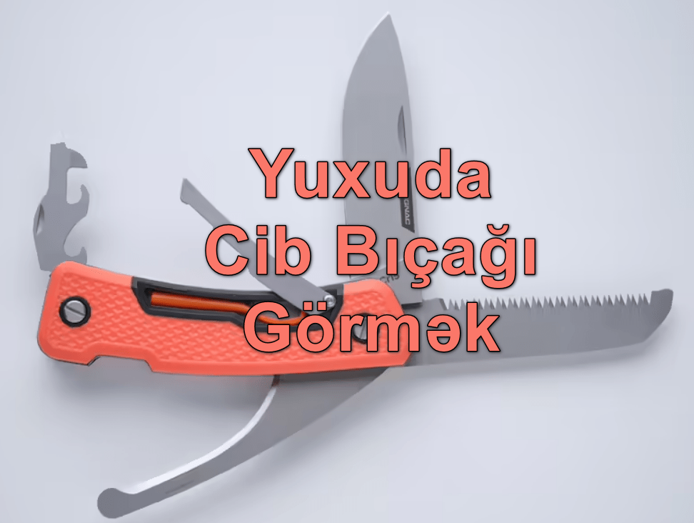 Yuxuda Cib Bıçağı Görmək Yozması Nədir