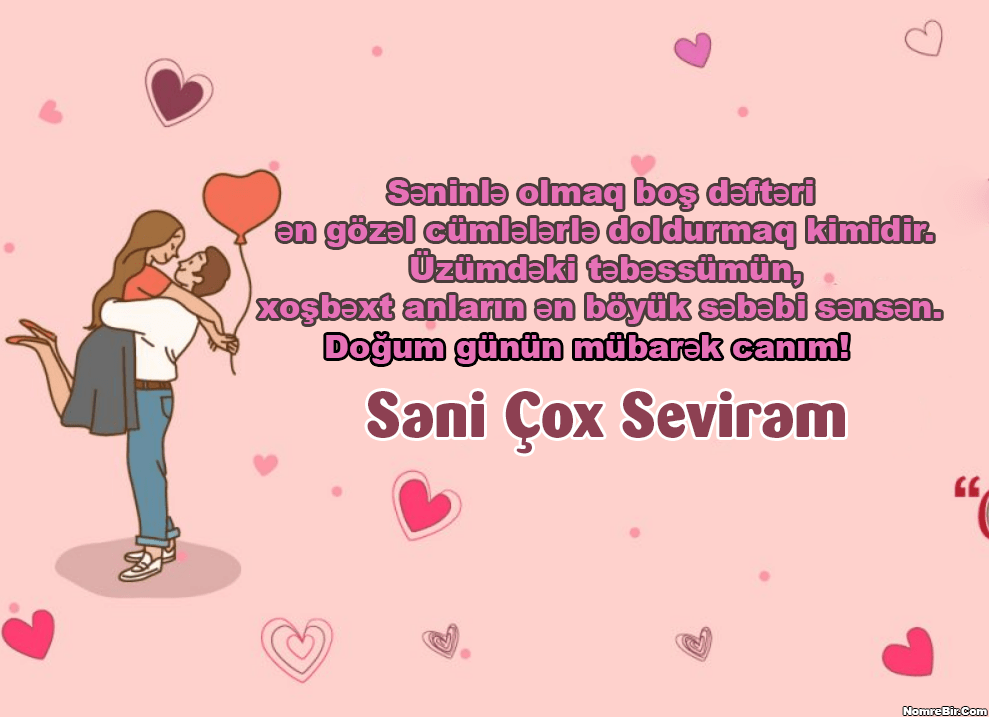 canim sevgilim ad gunun mubarek tebrik edirem
