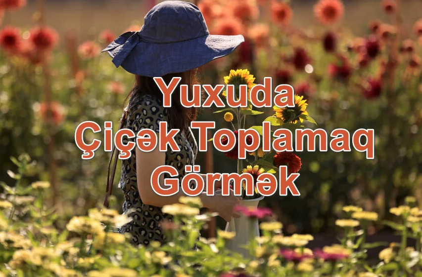 Yuxuda Çiçək Toplamaq (Yığmaq) Görmək Yozması Nədir