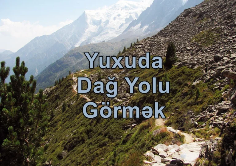 Yuxuda Dağ Yolu Görmək Yozması Nədir